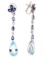 Pendientes Crivelli Mujer Acquamarina in Oro Acquamarina 20.00 Ct 171-143 - 171-143